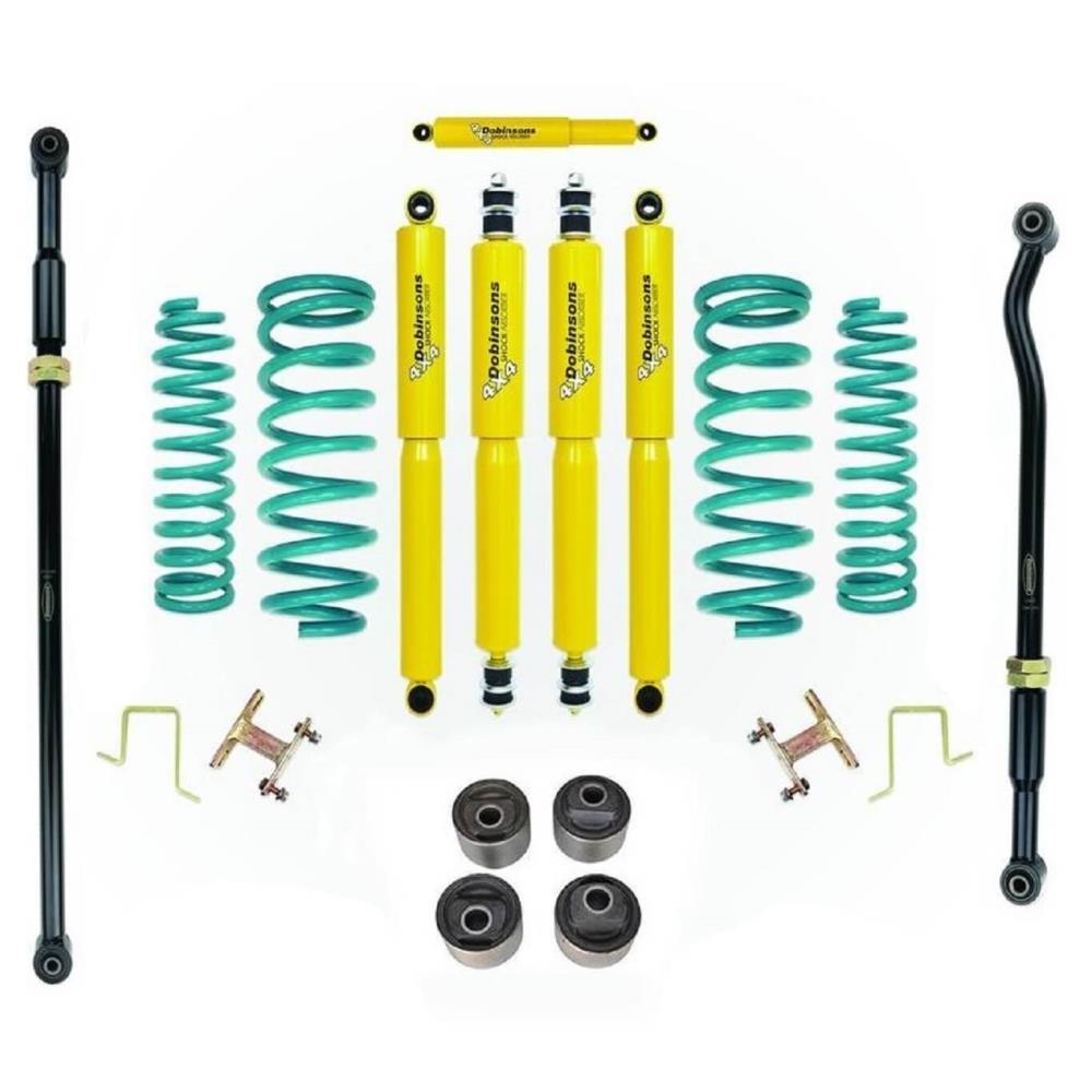 Комплект подвески Dobinsons Toyota Land Cruiser 80 нагрузка перед до 100 кг зад до 200 кг лифт 75 мм