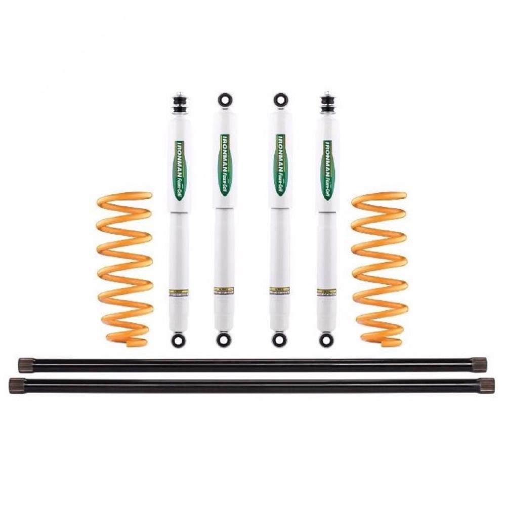 Комплект подвески Ironman Mitsubishi Pajero 2 пружины 91-99 амортизаторы Foam Cell масляные нагрузка до 250 кг лифт 40 мм