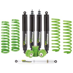 Комплект подвески Ironman Nissan Patrol Y61 амортизаторы Foam Cell Pro масляные усиленные нагрузка перед до 50 кг зад до 200 кг лифт 50 мм