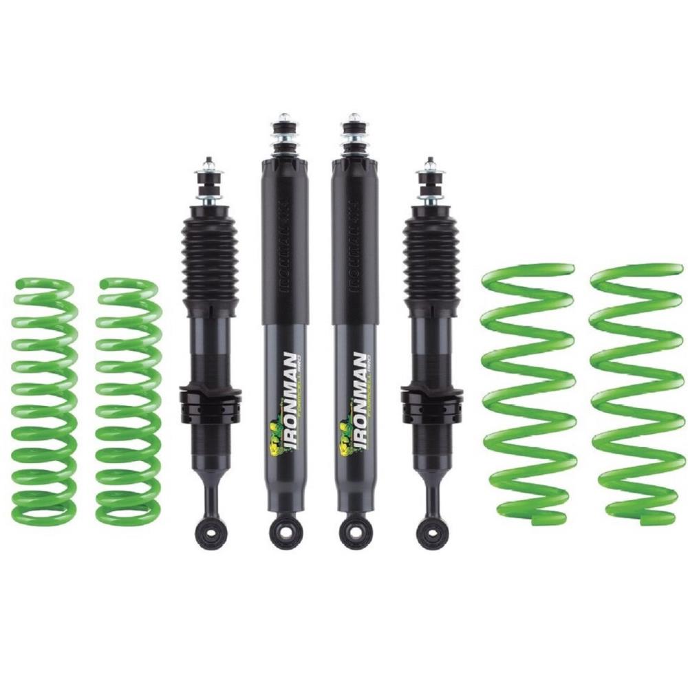 Комплект подвески Ironman Nissan Patrol Y62 амортизаторы Foam Cell Pro масляные нагрузка перед до 110 кг зад от 300+ кг лифт 50 мм