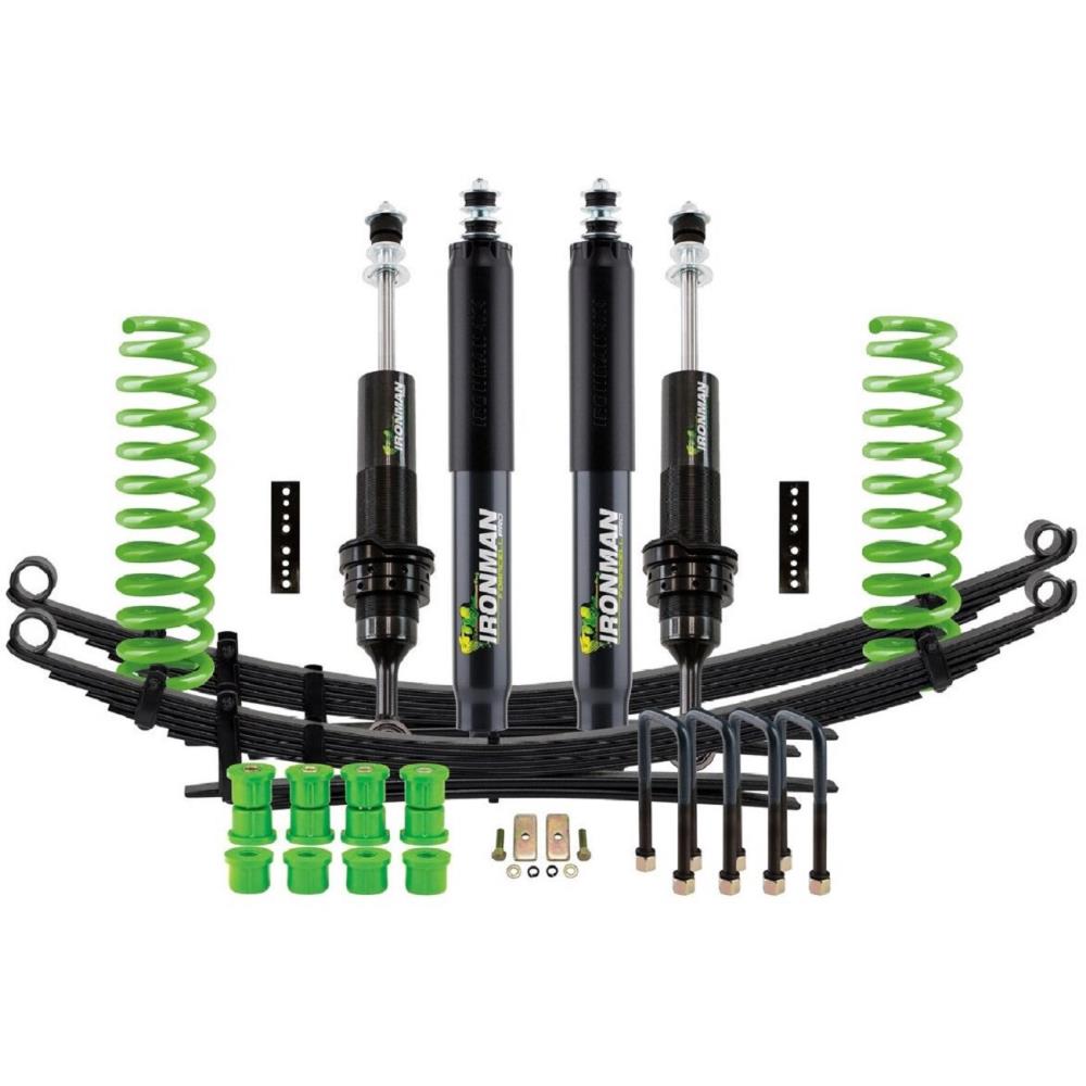 Комплект подвески Ironman Toyota Hilux Revo 2015-2019 амортизаторы Foam Cell Pro усиленные масляные нагрузка перед до 50 кг зад до 100 кг лифт 45 мм