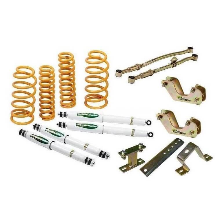 Комплект подвески Ironman Toyota Land Cruiser 105 амортизаторы Foam Sell Pro усиленные масляные нагрузка до 300 кг лифт 150 мм