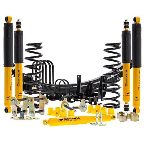 Комплект подвески Old Man Emu OME Toyota Land Cruiser 76 V8 DIESEL амортизаторы Nitrocharger Sport нагрузка перед до 120 кг зад 800 кг лифт 50 мм