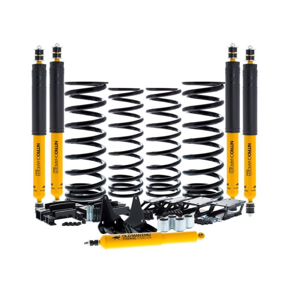 Комплект подвески Old Man Emu OME Toyota Land Cruiser 80/105 амортизаторы Nitrocharger Sport базовая нагрузка лифт 100 мм