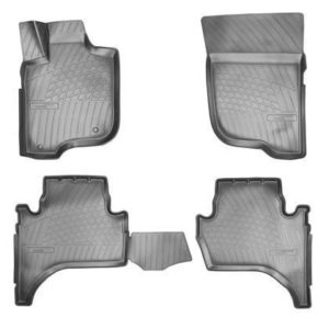 Коврики "Норпласт" для салона (с перемычкой) Mitsubishi L200 IV 2006-2015