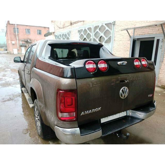 Крышка кузова Euroline Grandbox на Volkswagen Amarok (2010-) в грунте