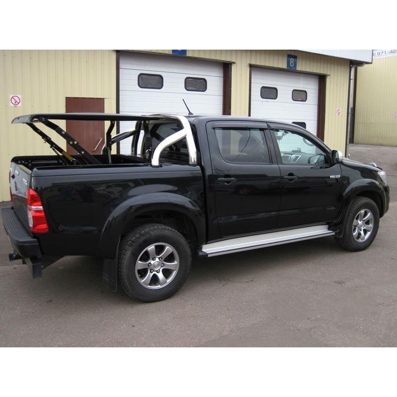 Крышка кузова Top Up Euro Star с дугой безопасности на Toyota Hilux Revo (2015-2019)