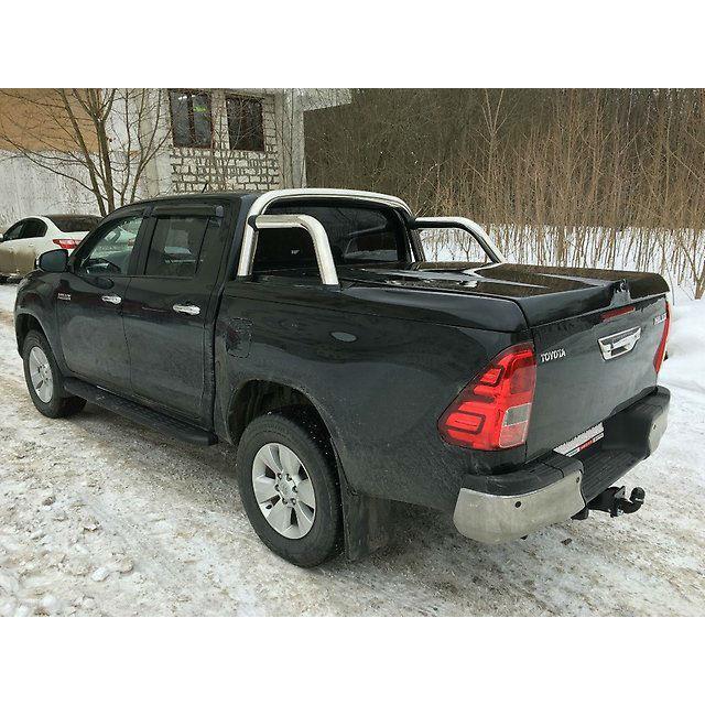 Крышка кузова Top Up Euro Star с дугой безопасности на Toyota Hilux Revo (2015-2019)