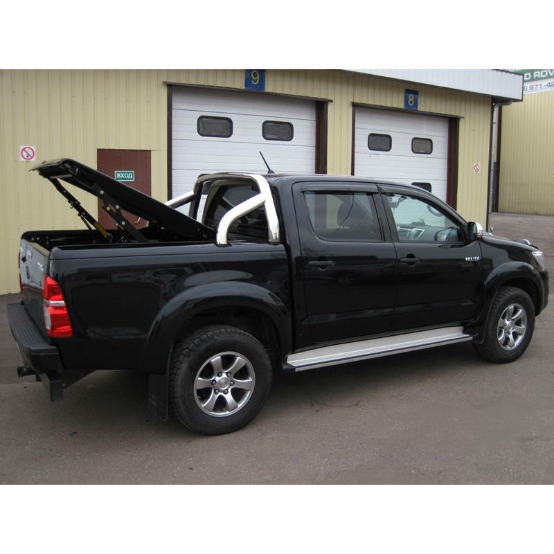 Крышка кузова Top Up Euro Star с дугой безопасности на Toyota Hilux Revo (2015-2019)