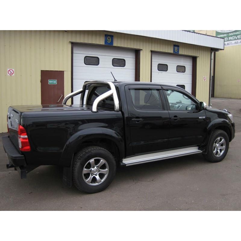 Крышка кузова Top Up Euro Star с дугой безопасности на Toyota Hilux Revo (2015-2019)