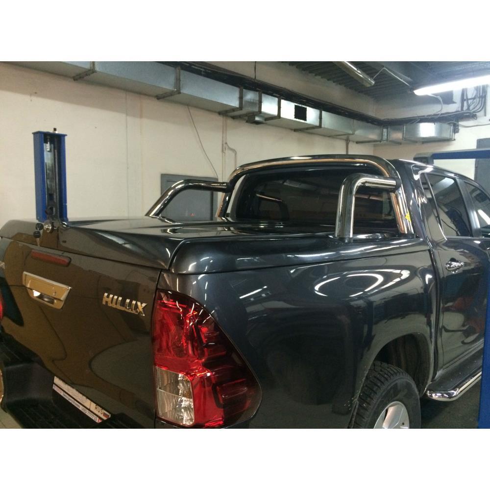 Крышка кузова Top Up Sport lid с дугой безопасности на Toyota Hilux Revo (2015-2019)