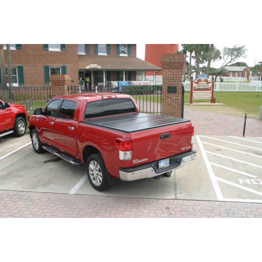 Крышка кузова трехсекционная алюминиевая Toyota Tundra Crew Max 2007