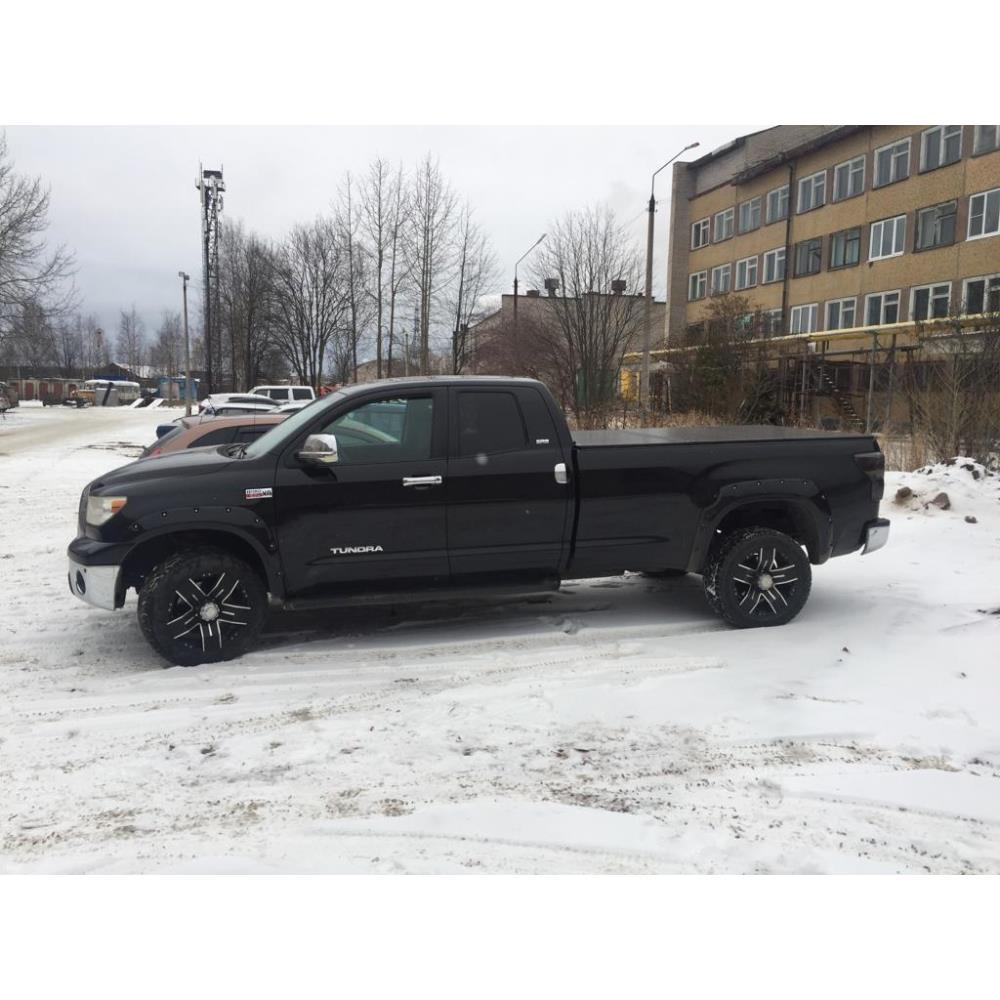 Крышка кузова трехсекционная алюминиевая Toyota Tundra Double Cab Long Bed 2007+ 8 ft.