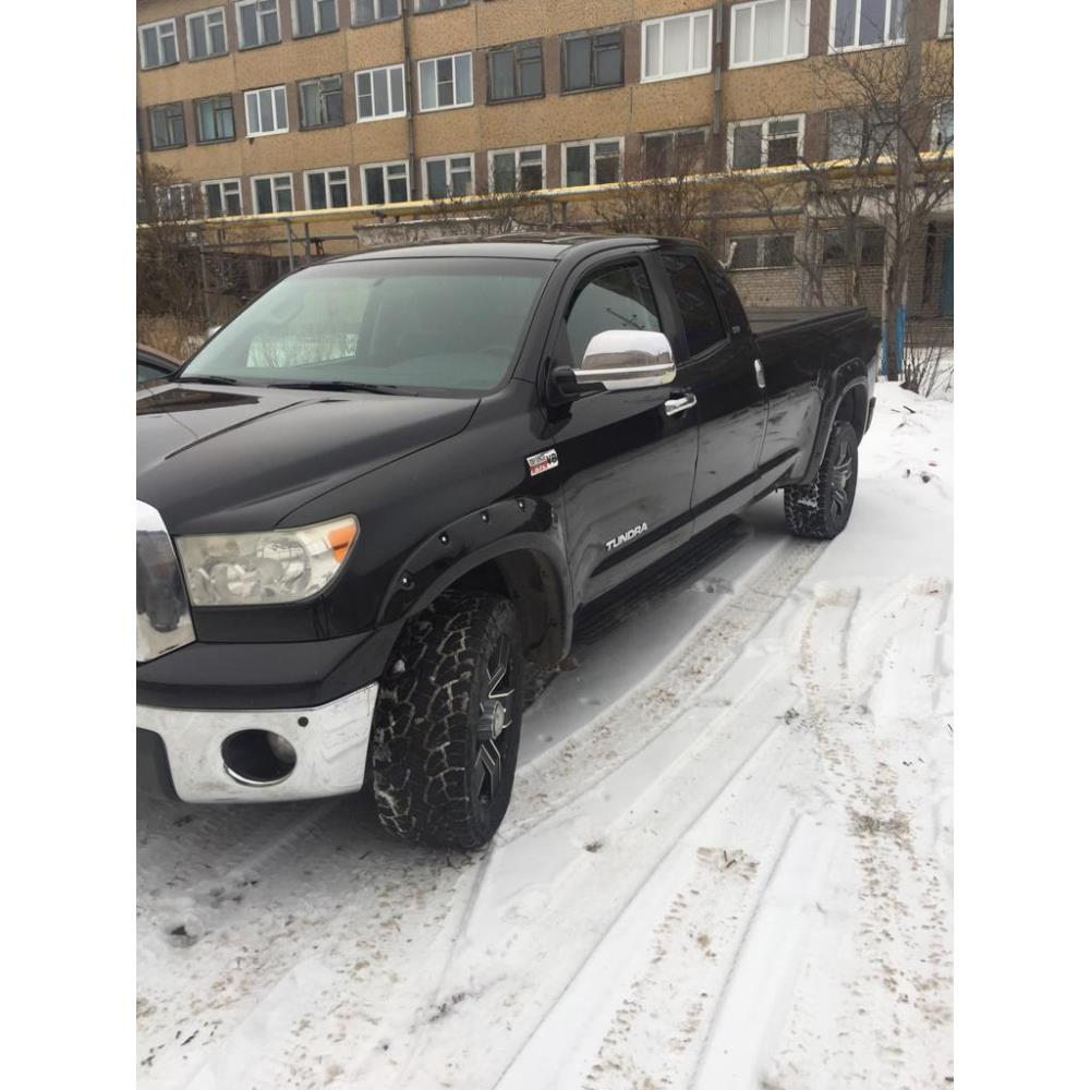 Крышка кузова трехсекционная алюминиевая Toyota Tundra Double Cab Long Bed 2007+ 8 ft.