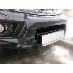 Кронштейн номерного знака для переднего бампера АВС-Дизайн