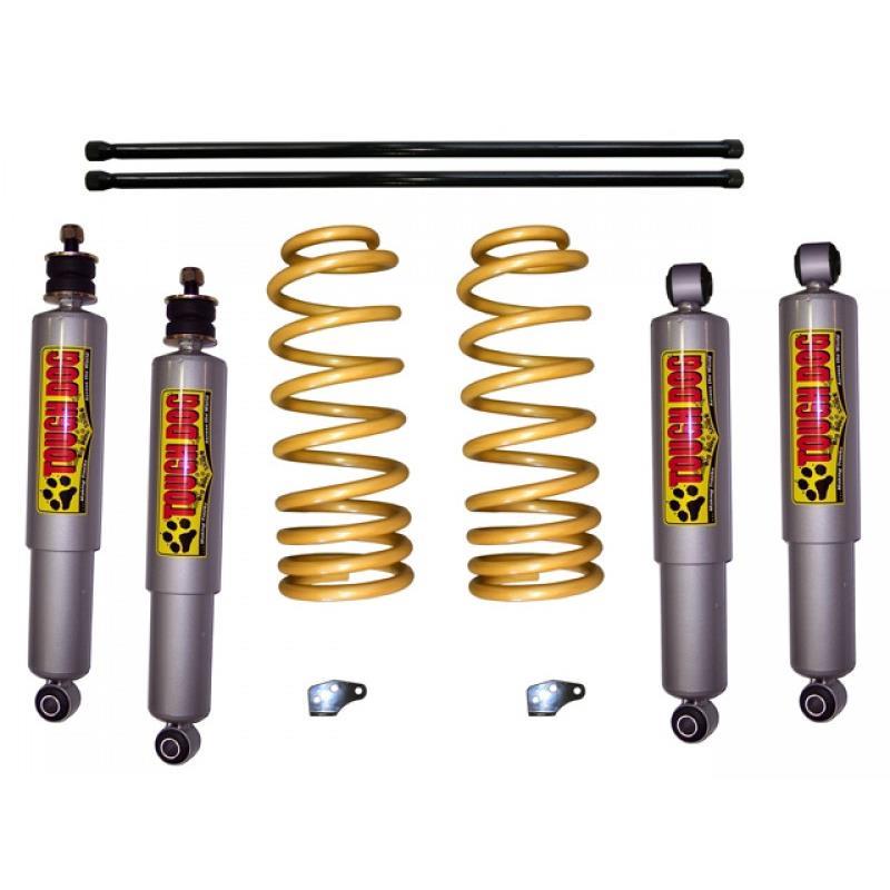 Лифт-комплект усиленной подвески Tough Dog для Toyota Land Cruiser 100 Бензин (Легкая нагрузка до 300 кг)