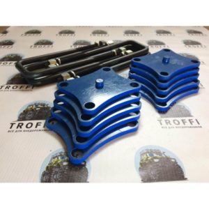 Лифт-комплект заднего моста для Тойота Хайлюкс / Toyota Hilux (2015+) + 40 мм