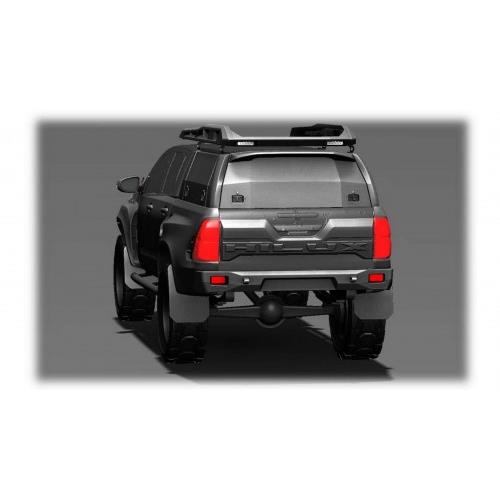 Накладка на задний борт Toyota Hilux