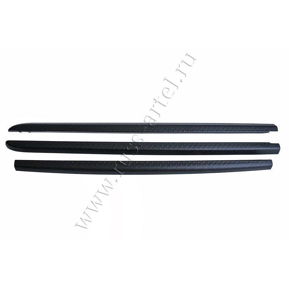 Накладки на борта Mitsubishi L200 (на боковые борта и задний откидной борт) 2014-2015 г.