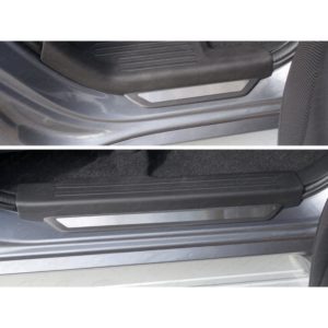 Накладки на пороги вставка (лист шлифованный)