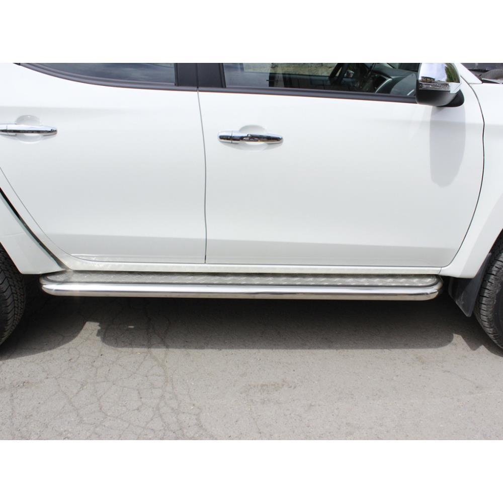 Обвод штатного порога d-53 (MPL19_2) Mitsubishi L200 2019-н.в.