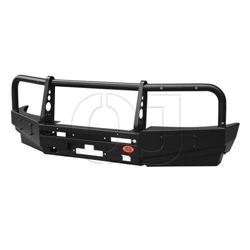 Передний силовой бампер OJ с вертикальной площадкой лебёдки.