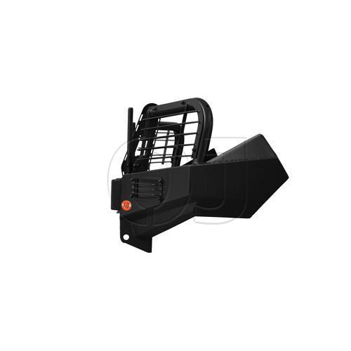 Передний силовой бампер OJ серии Трофи с вертикальной площадкой лебёдки Nissan Navara