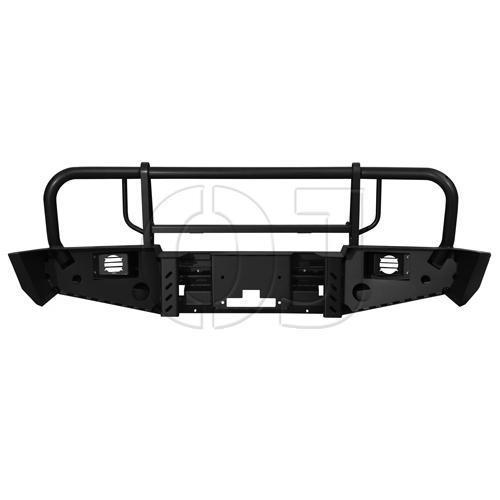 Передний силовой бампер OJ серии Трофи с защитными дугами Nissan Navara