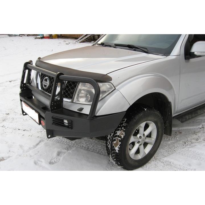 Передний силовой бампер OJ серии Трофи с защитными дугами Nissan Navara