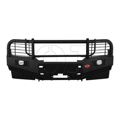 Передний силовой бампер с площадкой лебёдки OJ Mitsubishi Pajero Sport 2005-2008