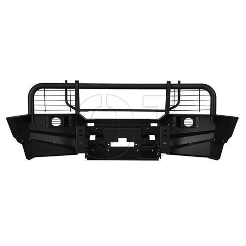 Передний силовой бампер с площадкой лебёдки OJ Mitsubishi Pajero Sport 2005-2008