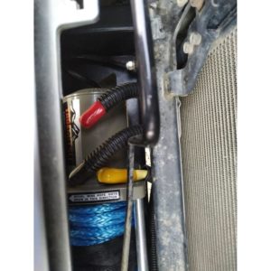 Площадка РИФ под лебёдку в штатный бампер Toyota Land Cruiser Prado 120