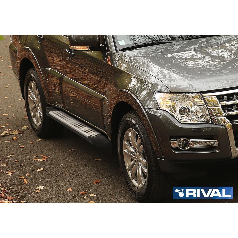 Порог-площадка "Bmw-Style" D173AL + комплект крепежа