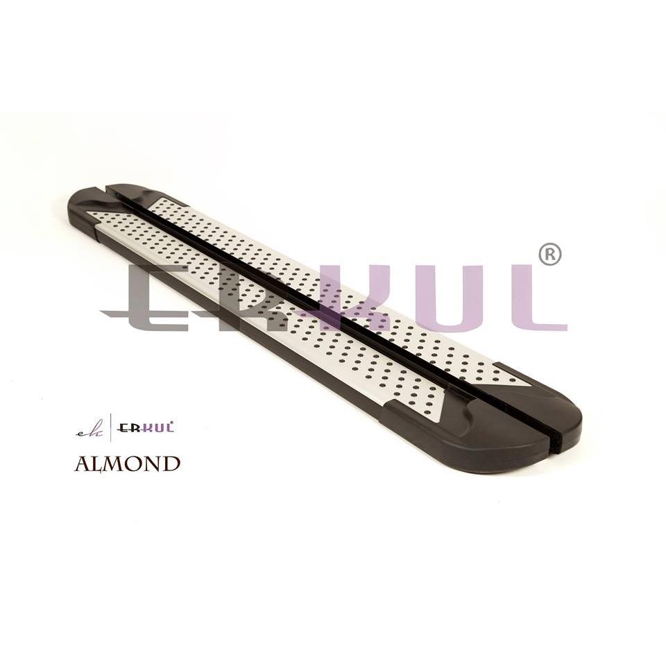 Пороги алюминиевые ALMOND MITSUBISHI PAJERO 4