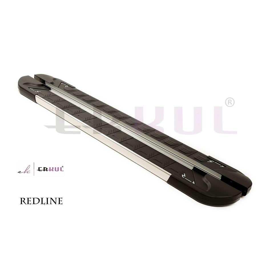 Пороги алюминиевые REDLINE FORD RANGER 2012 -