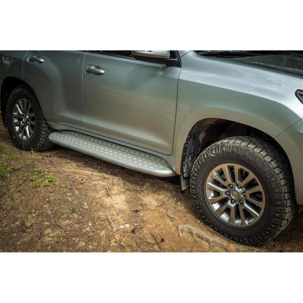 Пороги РИФ силовые Toyota Land Cruiser Prado 150