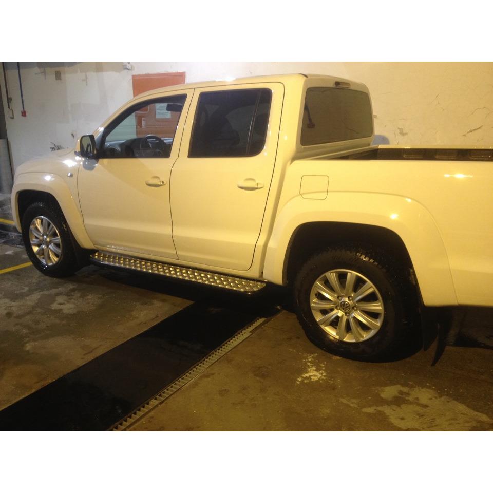 Пороги РИФ силовые VW Amarok до 2012