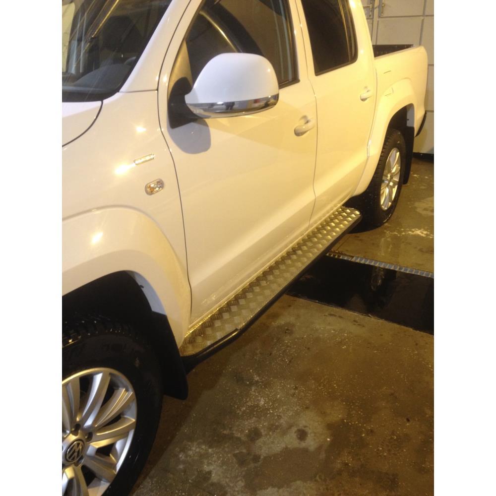 Пороги РИФ силовые VW Amarok до 2012 лифт 40 мм
