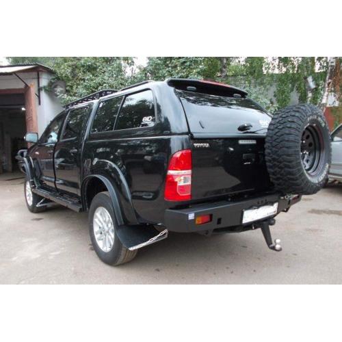 Пороги силовые алюминиевые II поколения - Toyota HILUX