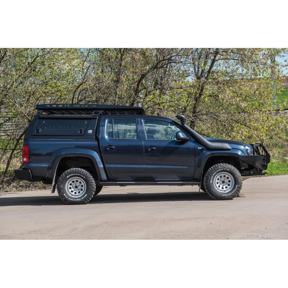 Пороги силовые алюминиевые KDT VOLKSWAGEN Amarok 2010-2016