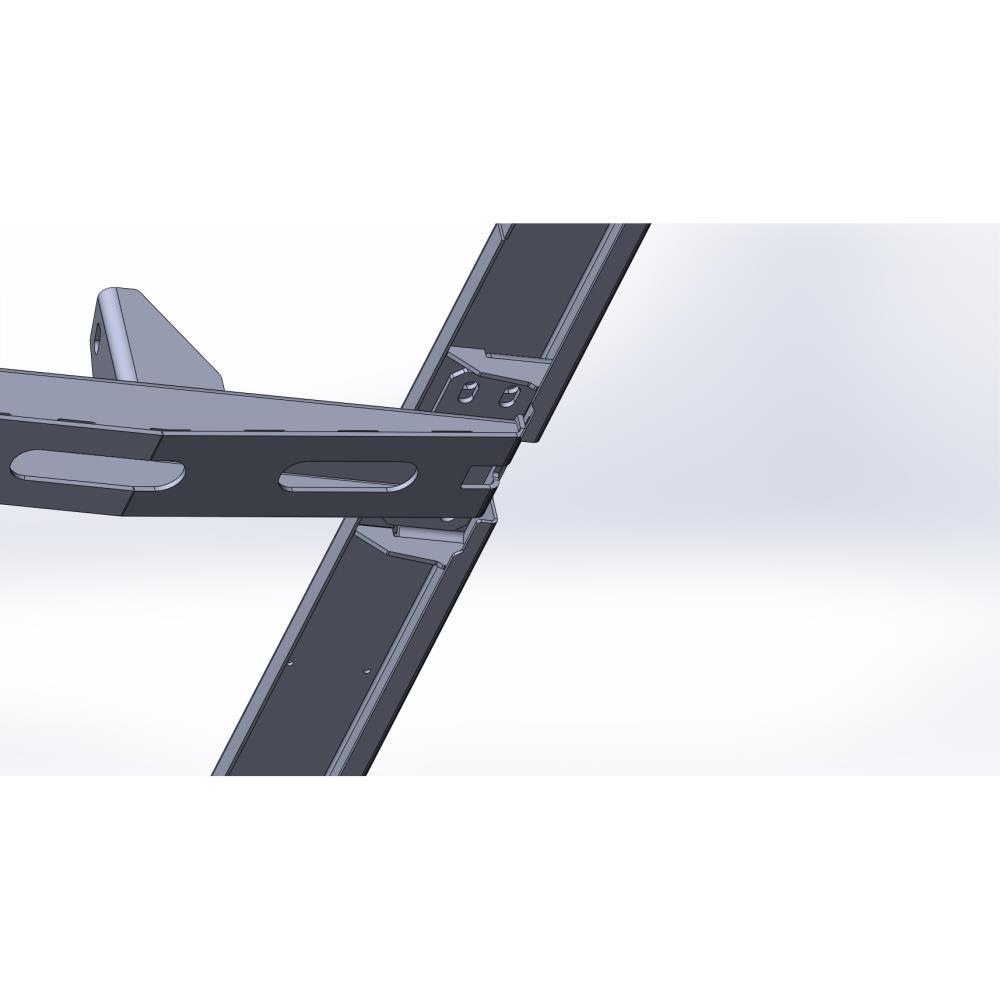 Пороги силовые алюминиевые KDT VOLKSWAGEN Amarok 2010-2016