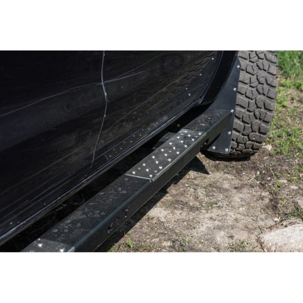 Пороги силовые алюминиевые KDT VOLKSWAGEN Amarok 2010-2016