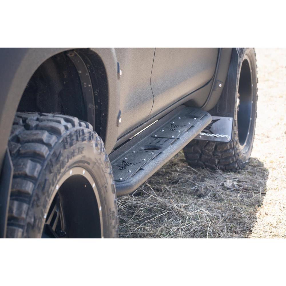 Пороги силовые BMS ALFA для Тойота Прадо 150 2009-2020