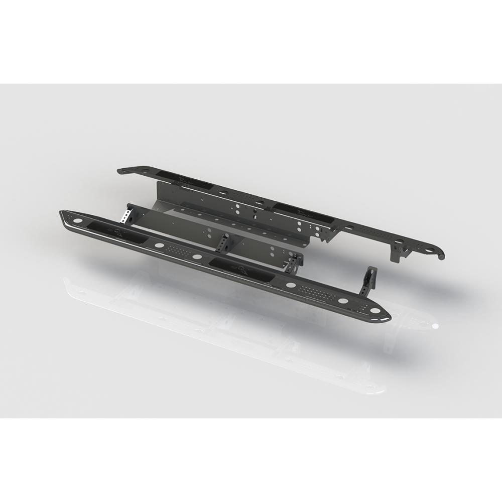 Пороги силовые BMS ALFA для Тойота Тундра Double Cab 2007-2020