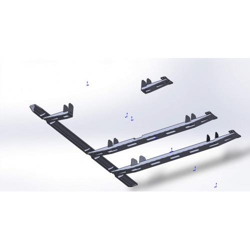 Пороги силовые II поколения - Toyota Tundra