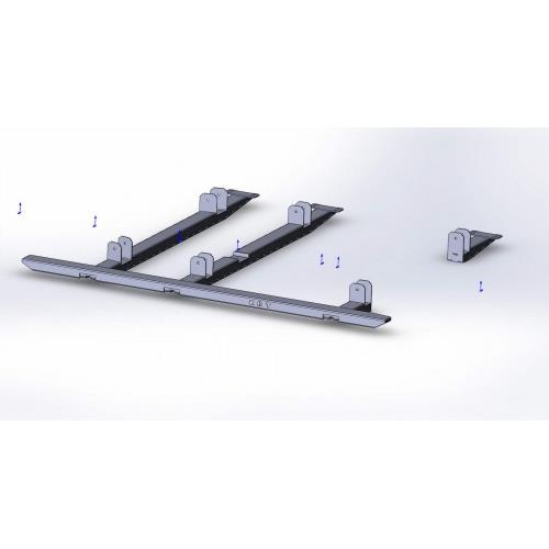 Пороги силовые II поколения - Toyota Tundra