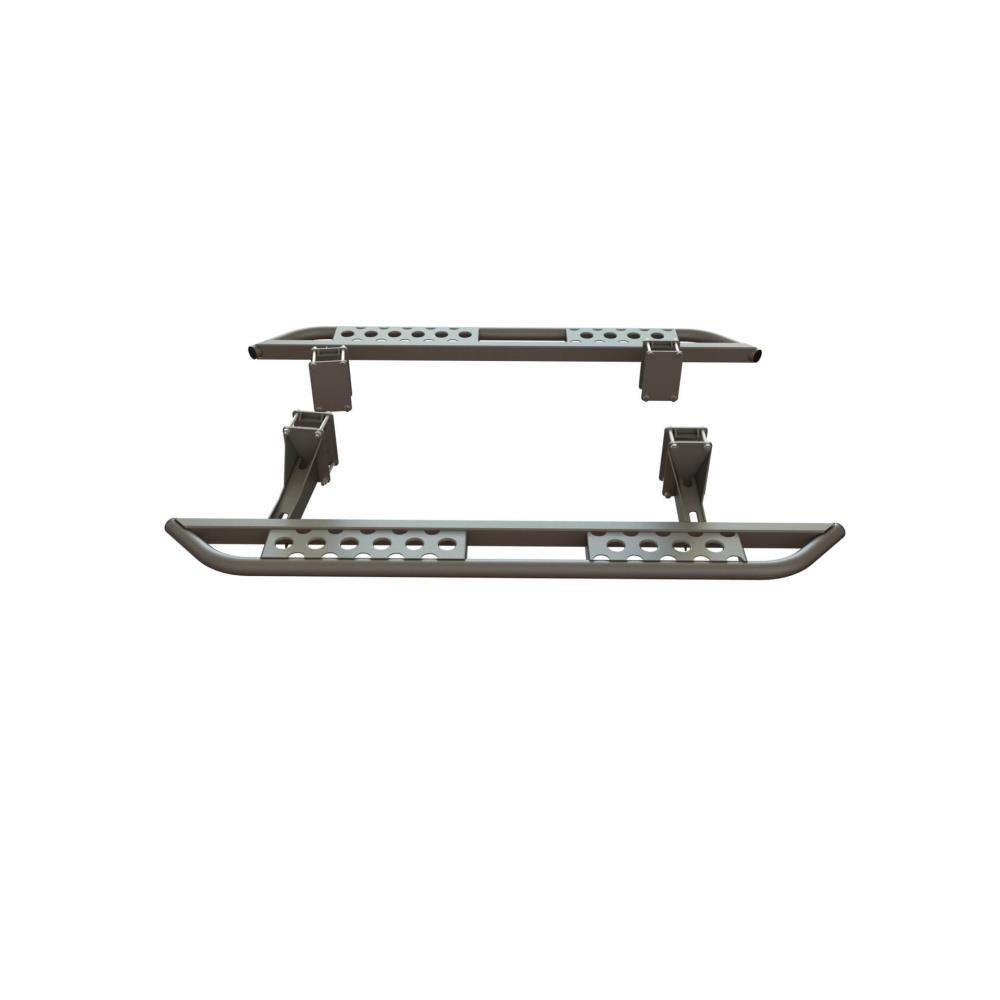 Пороги силовые STC Mitsubishi L200 2006-2015 раздельные ступени