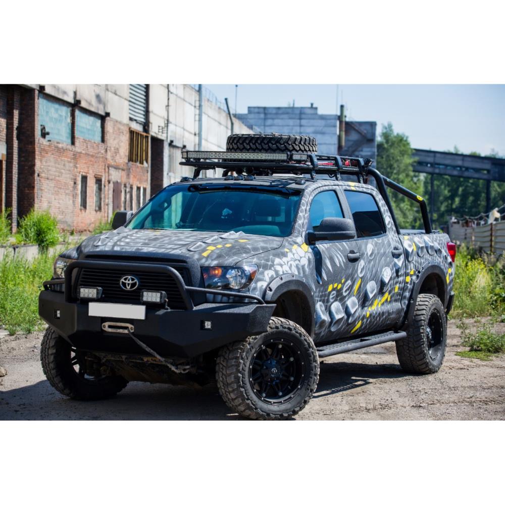 Пороги силовые Toyota Tundra 2006- раздельные ступени