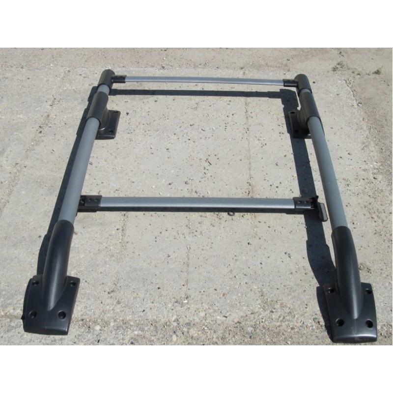 Рейлинги продольные+поперечные Powerful Nissan Navara D40