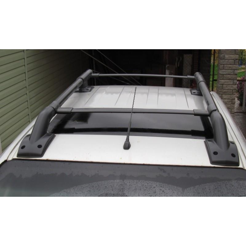 Рейлинги продольные+поперечные Powerful Nissan Navara D40